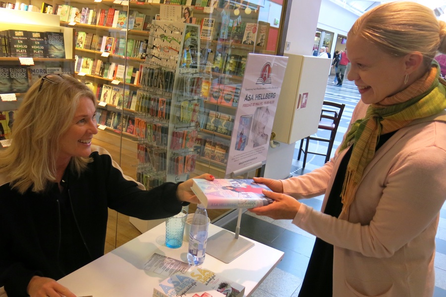 På spaning hos Åsa Hellberg