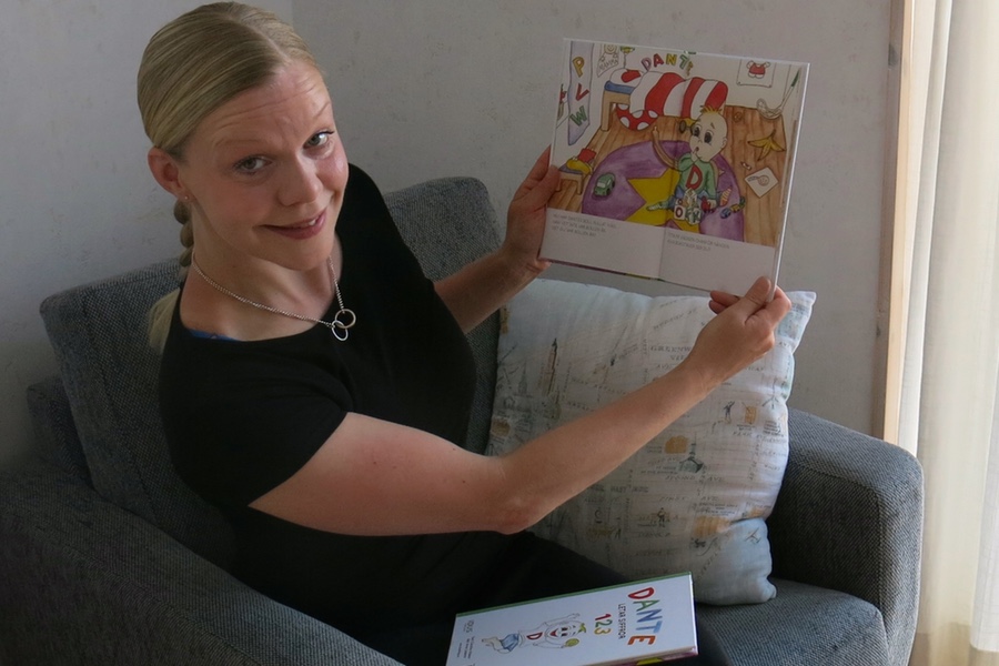 Min första barnbok har kommit från tryckeriet!