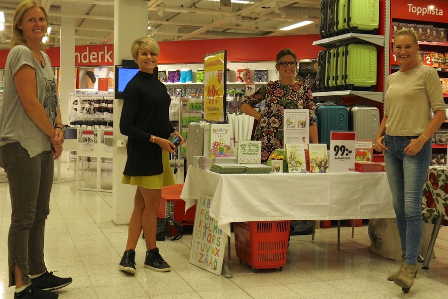 några av de som var på plats